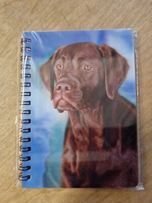 Schokolade Labrador Notizbuch Schokolabor Labradore Notizbücher A6 liniert Notizblock Hunde