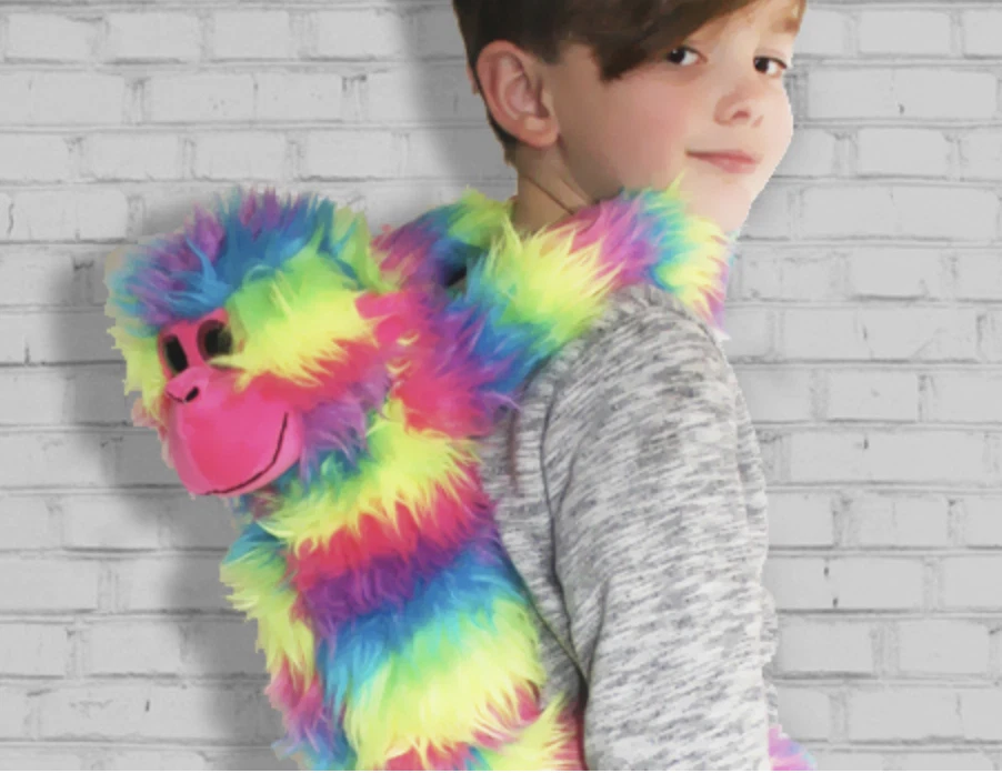 ~❤️~HANGING MONKEY SLOTH Soft Toy Plush Piggie Back Large 80cms 31" 24 designs - image 2 of 4