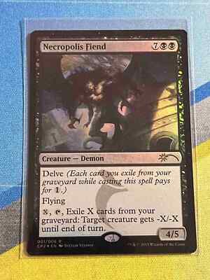 Magic the Gathering MTG Clash Pack Promo NECROPOLIS FIEND Foil