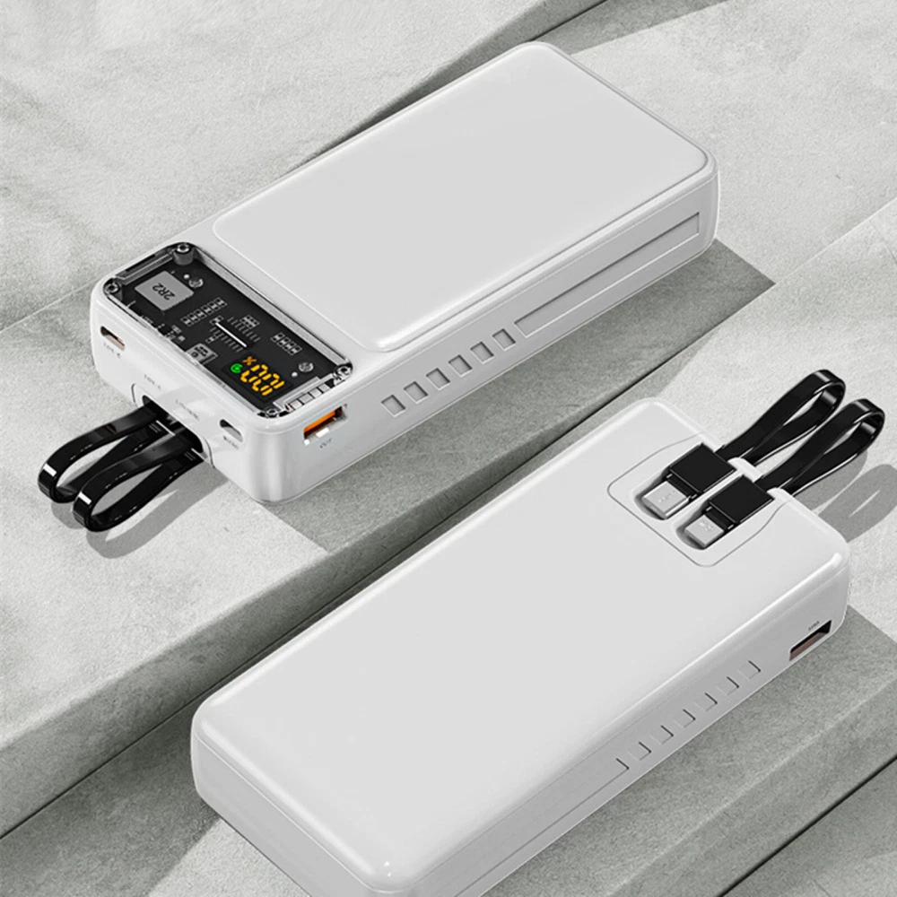 DIY Power Bank Case Kit with LCD Display for 1260110 Battery Fast Charging