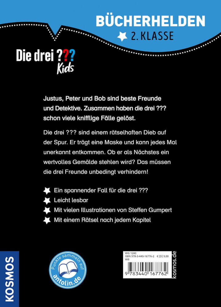 Thumbnail - Bücherhelden 2.kl. ??? Kids Der Unsichtbare Dieb