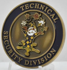Secret Service WIZARD Challenge Coin TSD Technical Security Division Old Version