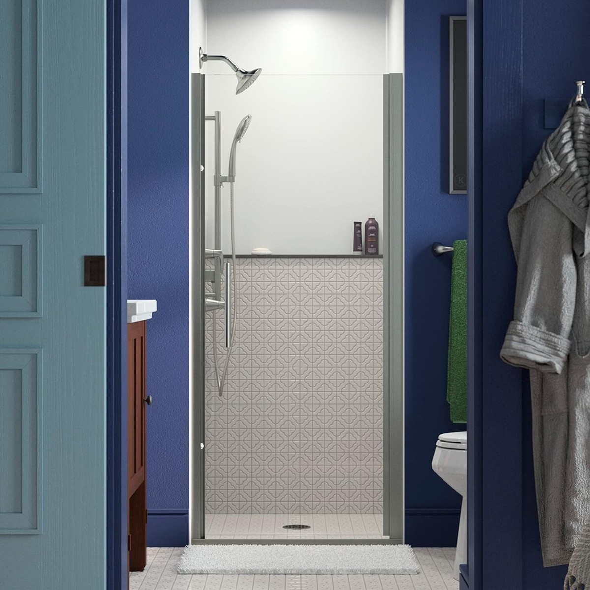 Kohler Awaken B110 Handbrause | 4 Funktionen, 2,5 GPM | Vibrierendes Gebürstetes Nickel – Für Erfrischendes Duscherlebnis