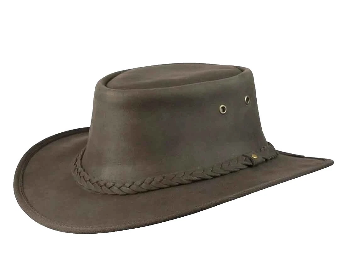 Brown Leather Hats for Men
