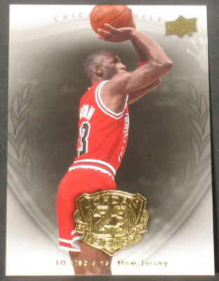 Michael Jordan 2009-10 Upper Deck Legacy Collection Gold #24 1988