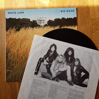 White Lion Big Game LP Vinyl Schallplatte 7819691 WX 277 1989