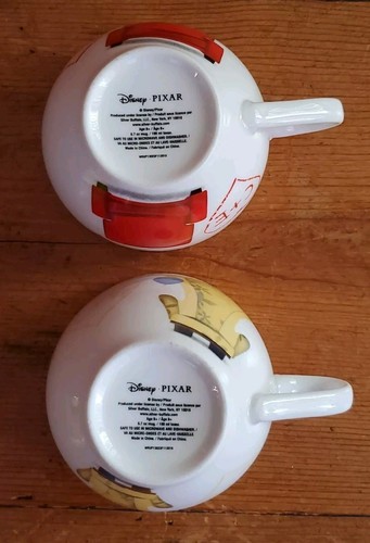 Up Pixar Disney Tea Coffee Cup Saucer Set Adventure Carl Ellie Chair 6.7 oz - Picture 10 of 10