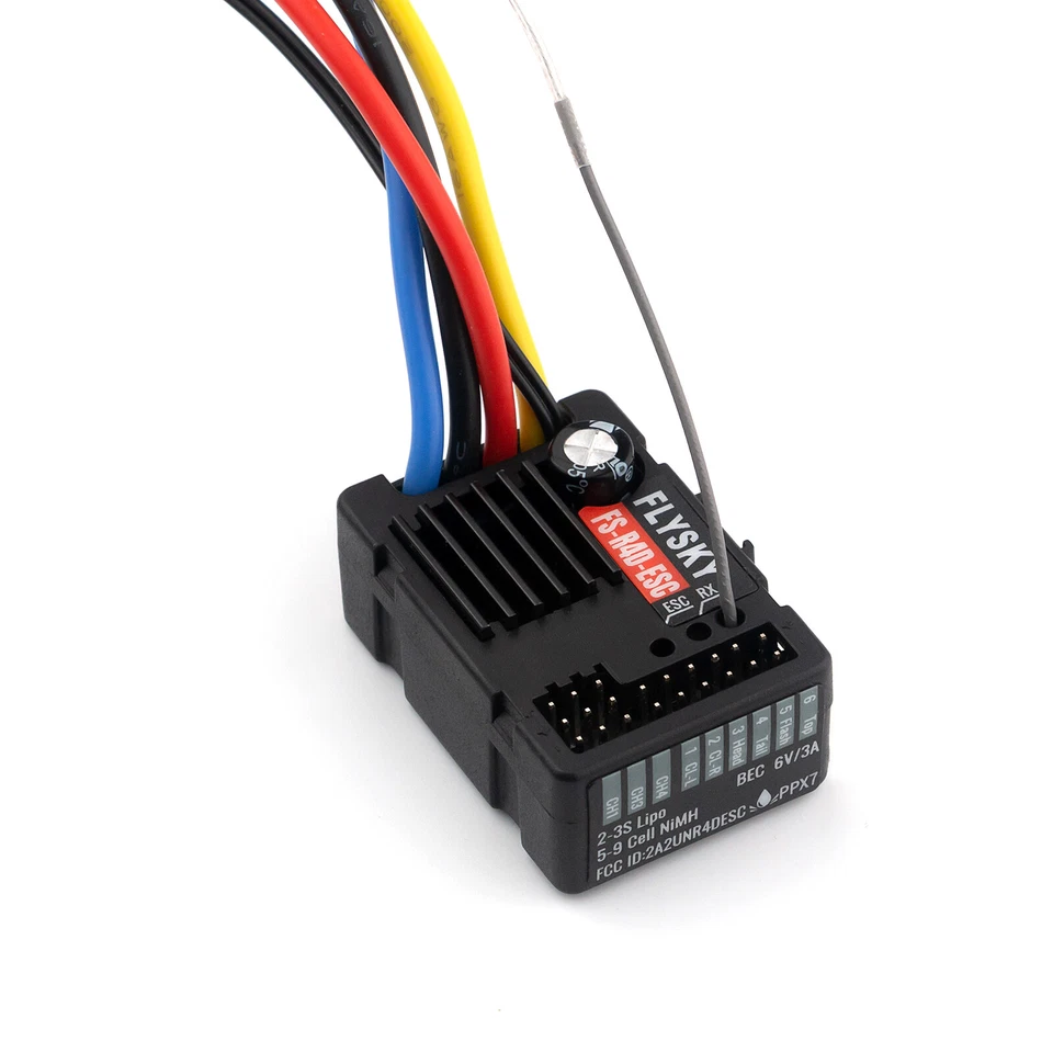 FLYSKY FS-R4D-ESC 2 in 1 Receiver Speed LED Control for FS-HW-G4P MG4 1/10 Truck - Image 4 of 4