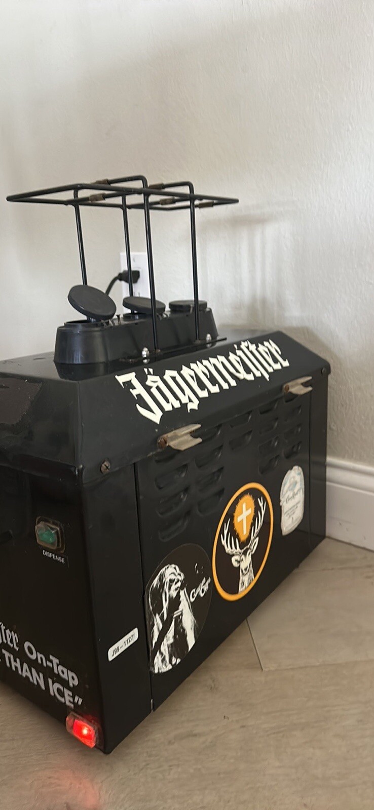 JAGERMEISTER TAP MACHINE 3 BOTTLE ICE COLD SHOTS MODEL JEMUS eBay