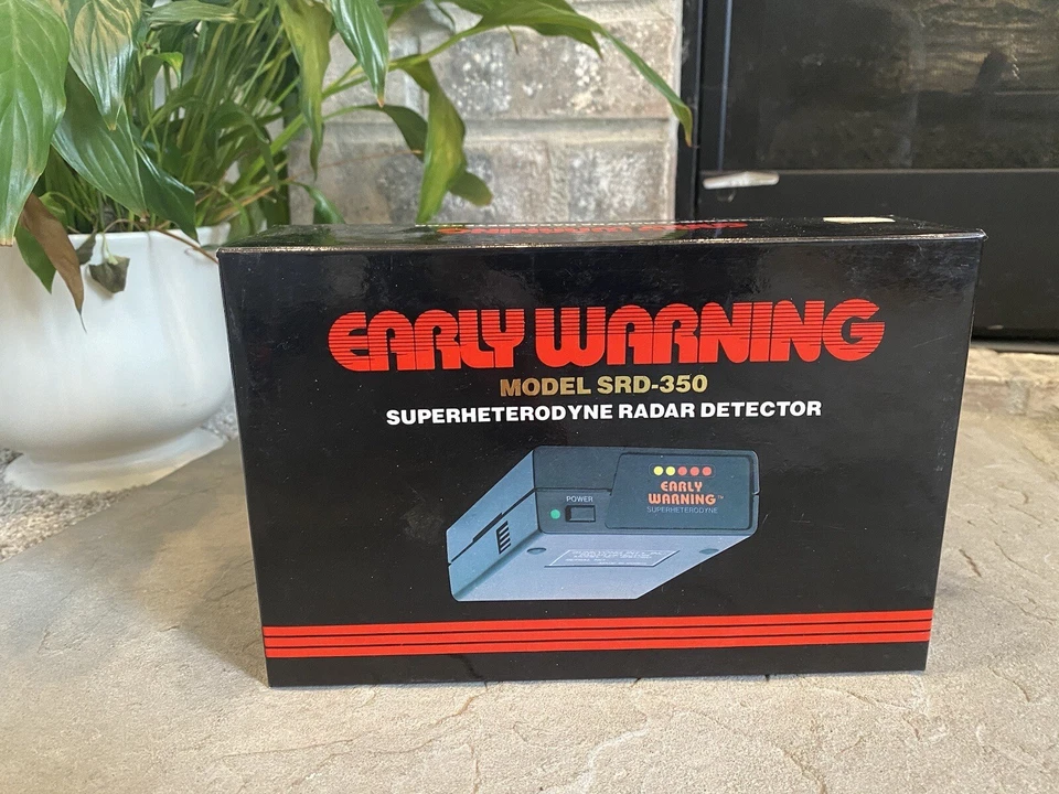 EARLY WARNING SRD-350 Wide Band Radar Detector SUPERHETERODYNE Pro Signal -NEW! - Image 2 of 4