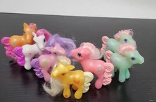 2005 McDonald's My Little Pony Toys Lot Of 7
