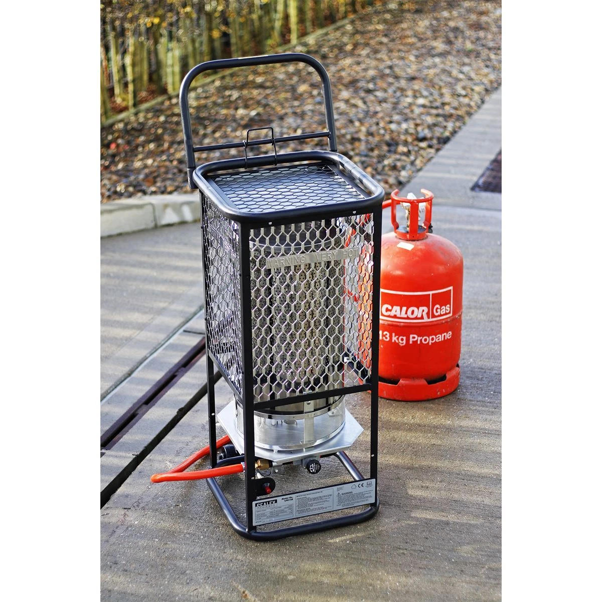 Sealey Space Warmeru0026amp;reg; Industrial Propane Heater 125,000Btu/hr LPH125  5051747928756 | eBay