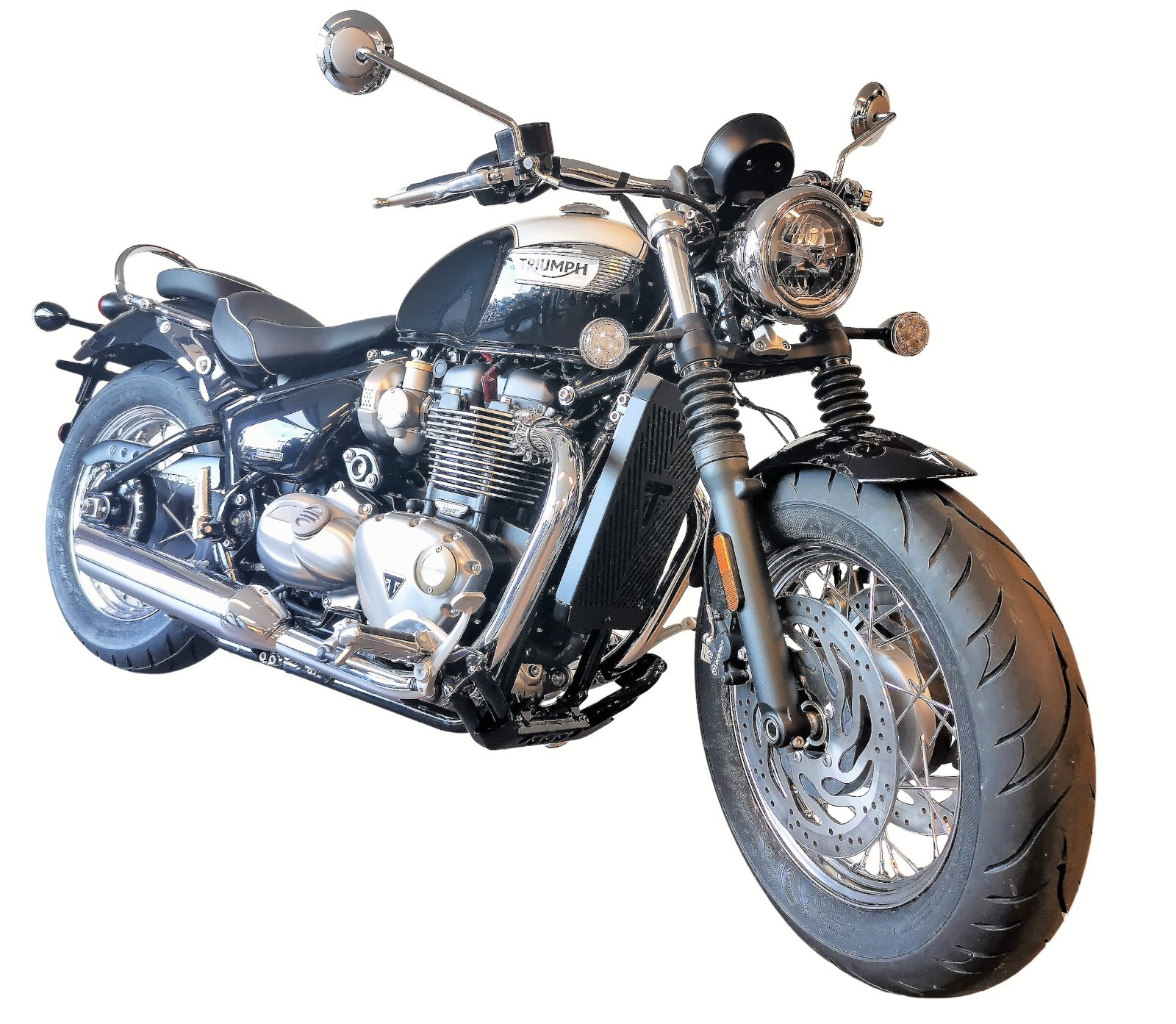 Grille radiateur Triumph Speedmaster 1200 de 2017 à 2025 contre les fuites et impacts de gravier