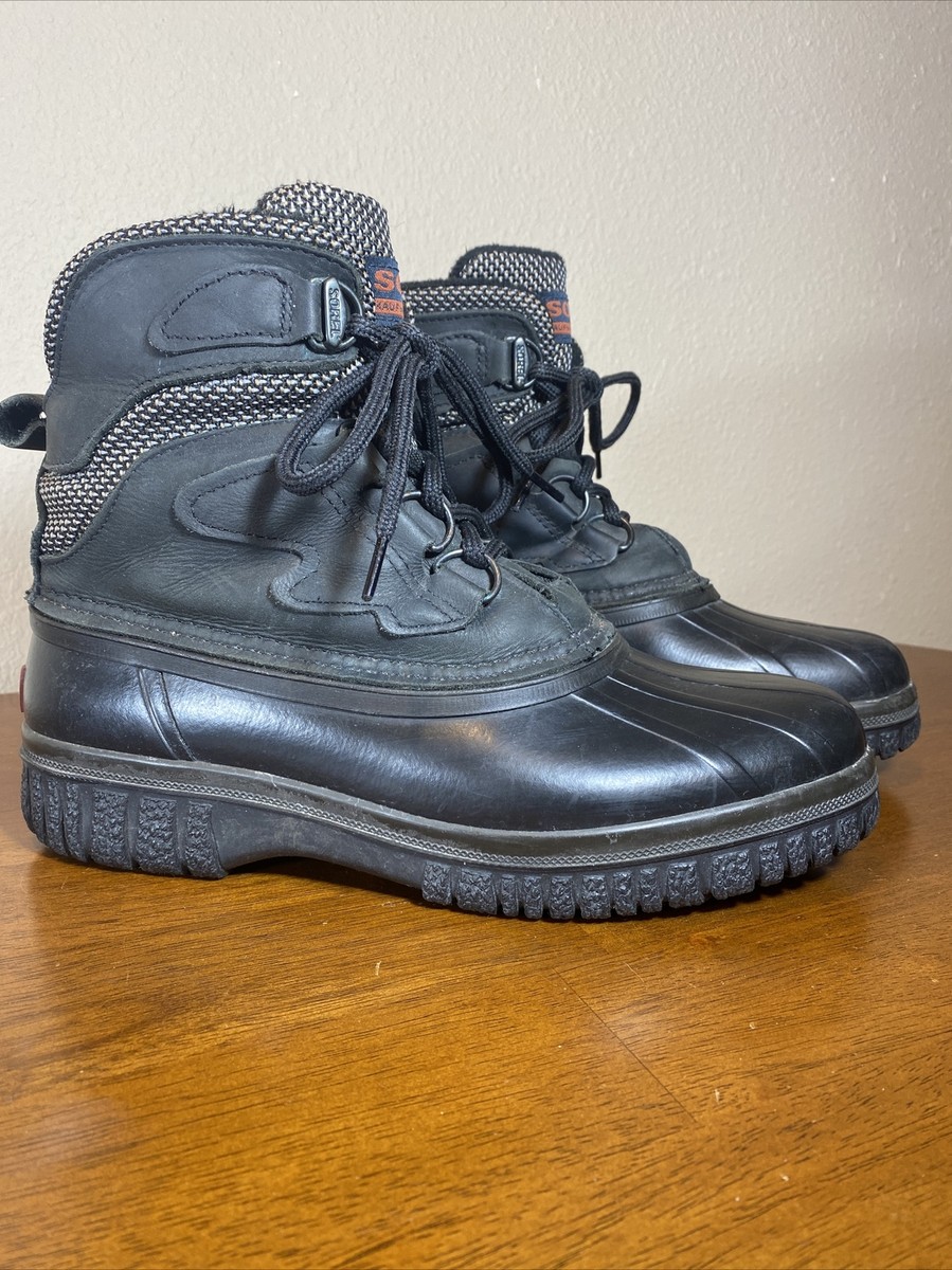 Men\'s Sorel Sz 10 Waterproof Gray / Black Waterproof Winter Boots Amazon.com | SOREL Men main image 3