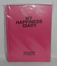 Victoria Secret PINK My Happiness Diary Journal Diary Notebook Happy Not Perfect