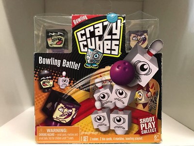 Crazy Cubes Bowling Game Play Shoot Collect 2012 Spin Master 