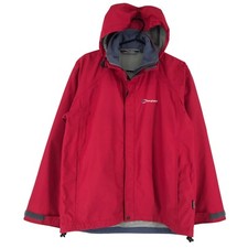 BERGHAUS Hooded Raincoat Jacket Coat Women Size UK: 12 - M
