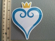 New Cute Fantasy Game Cool Blue Logo Crown Vinyl Decal Sticker Car Truck Meme