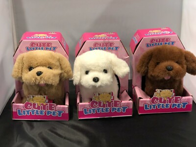 Spielzeug niedliche kleine Haustiere Gehen/Bellen Ideal für Kinder!!!