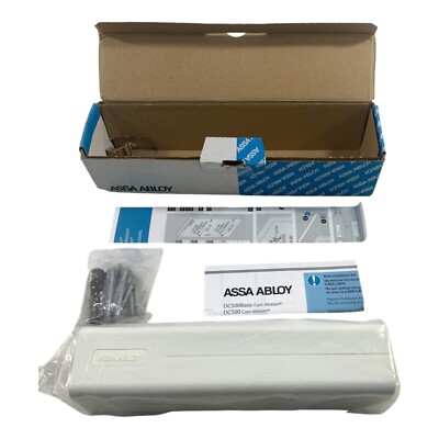 Tesa Assa Abloy DC500-D9016 DC500 Türschließer ohne Gleitschiene für Türen, weiß