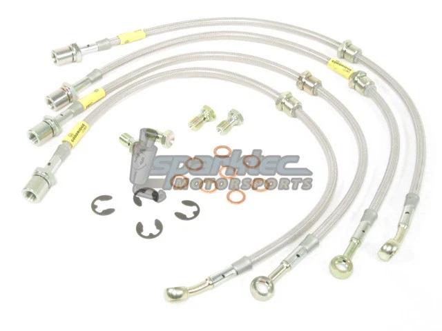 Goodridge G-Stop Stainless Steel Brake Line Kit for 90-01 Subaru Impreza Legacy - Image 4 of 4