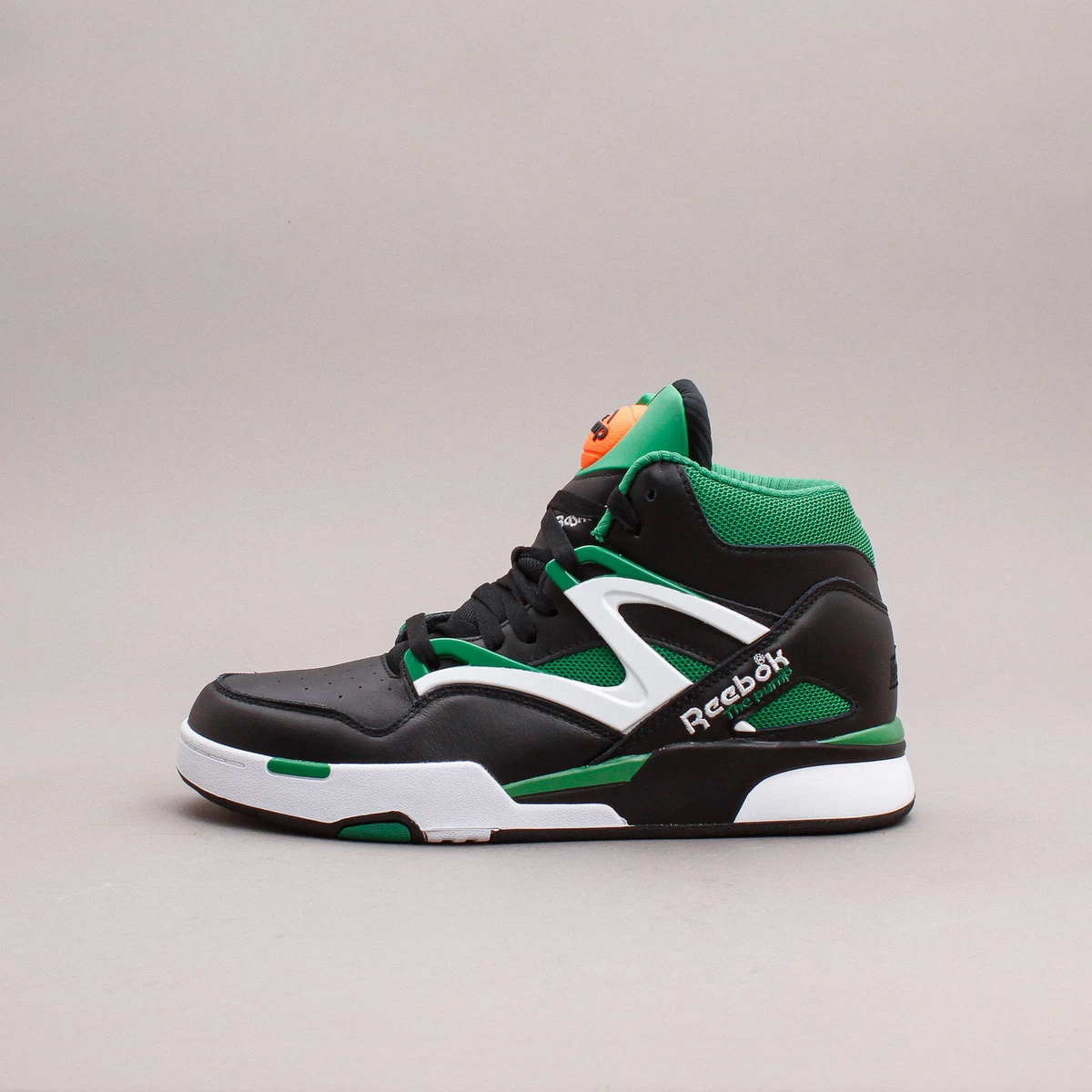 Green top reebok pumps