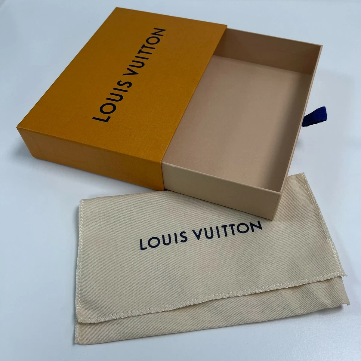 Louis vuitton wallet box and dustbag hot sale