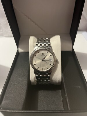 OMEGA De Ville Prestige Silver Men's Watch UK