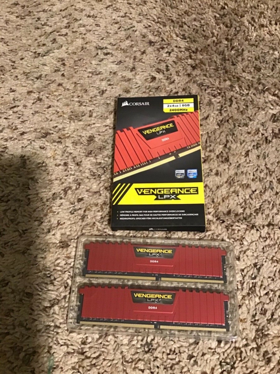 8GB Corsair Vengeance LPX (2x4GB) DDR4 2400MHz (PC4-19200) C16