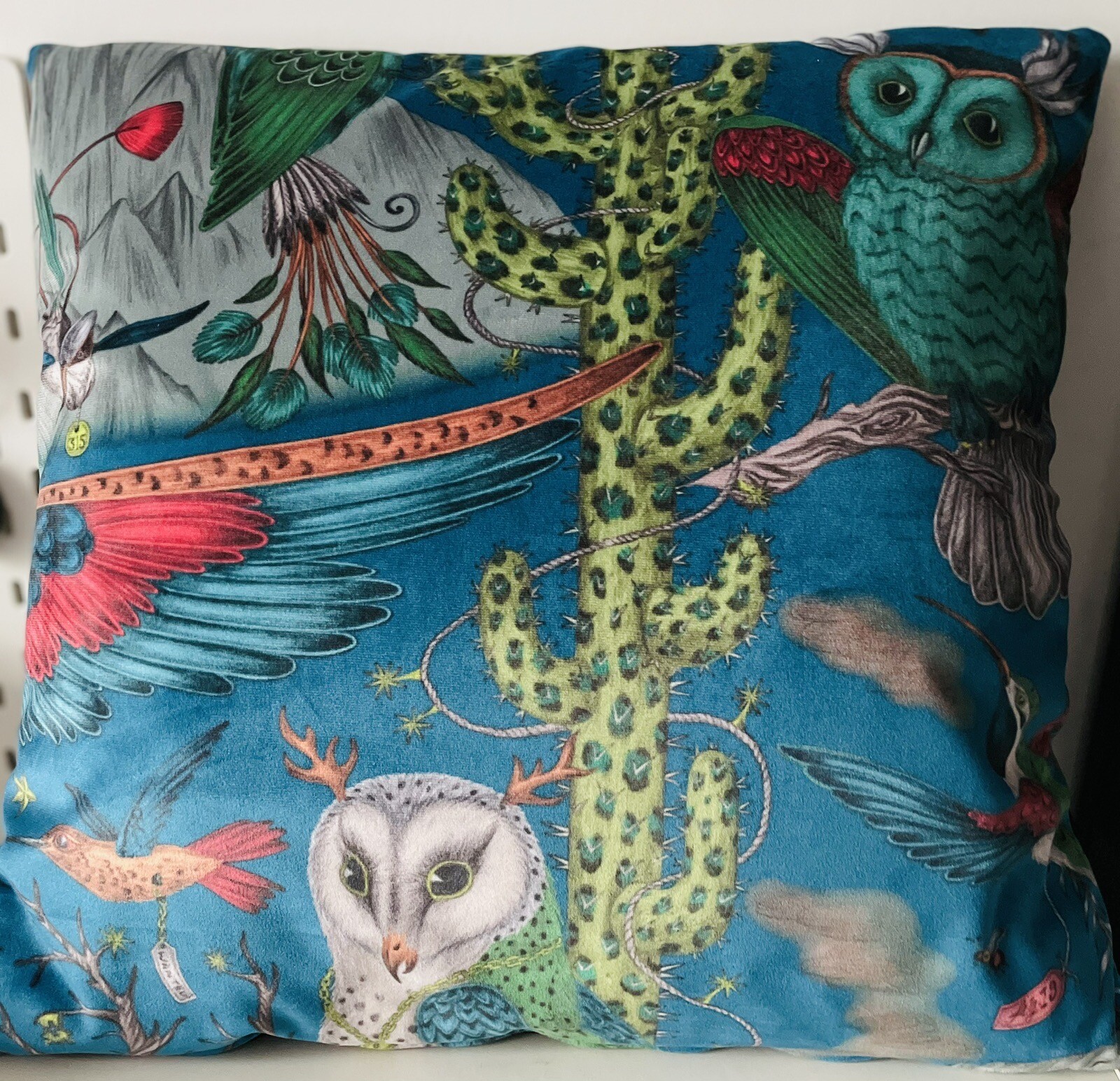 Emma J Shipley Frontier VELVET Cushion Cover 45cm eBay