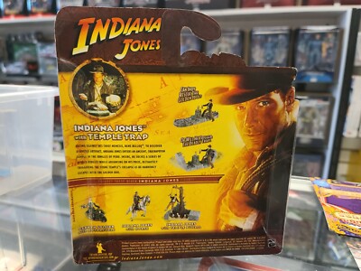 Indiana Jones 3.75'' INDY W/ TEMPLE TRAP Raiders of the Lost Ark