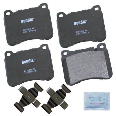Disc Brake Pad Set-Priority One Semi-Metallic BPR Bendix CFM1121