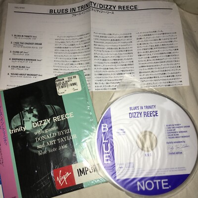 Blues in Trinity [Remaster] by Dizzy Reece (CD, Mar-2004, Blue Note ...