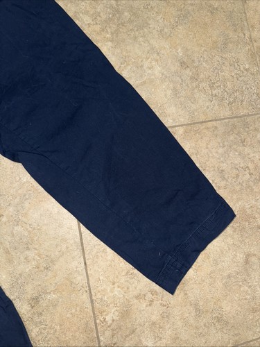 COLUMBIA PANTALONE UOMO BLU PIATTO DAVANTI TAGLIA 40x32 COTONE/POLIESTERE - Foto 3 di 5