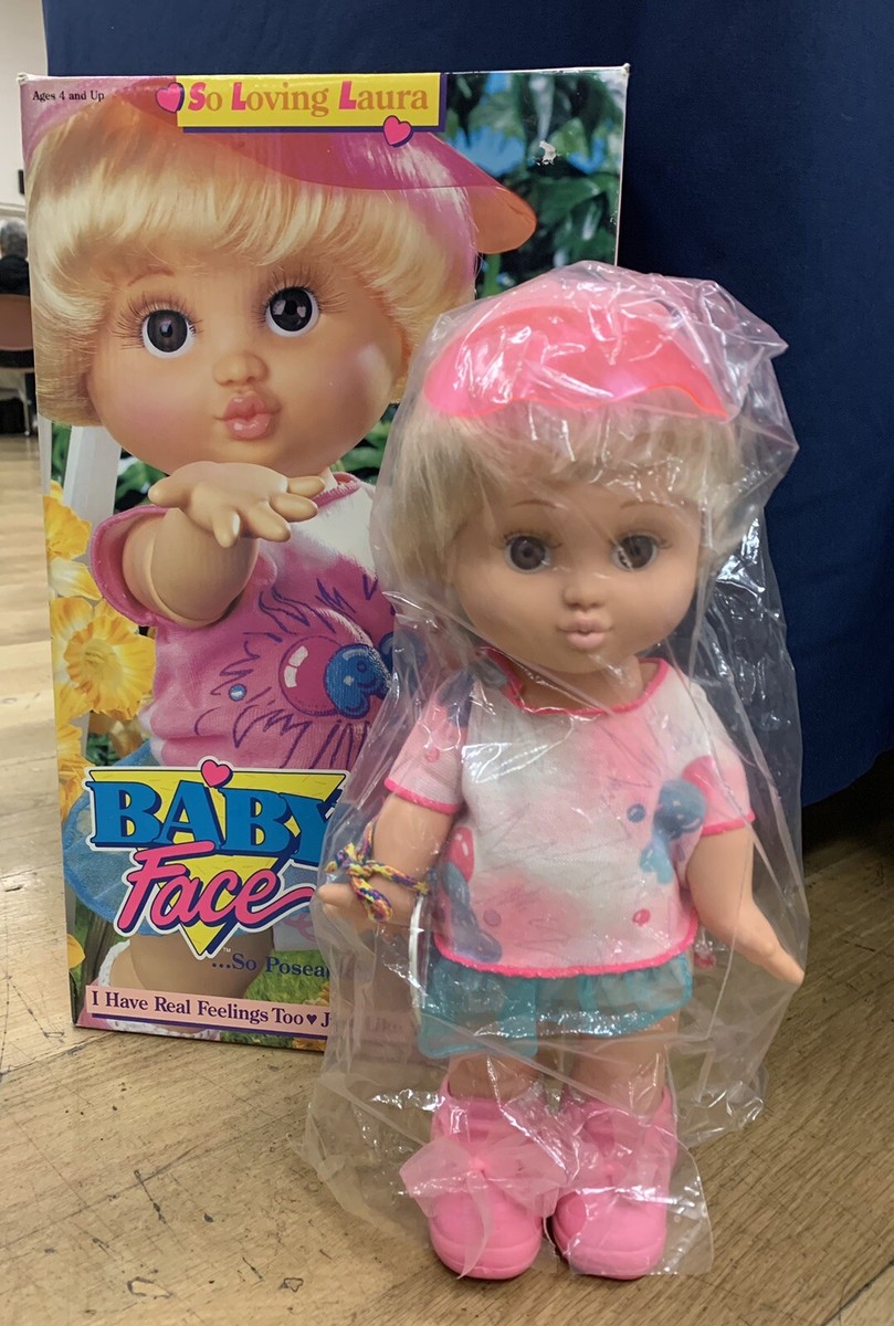 Poupee Galoob Baby Face d’occasion