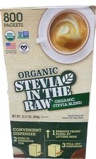 Organic Stevia In The Raw Packets - Pack of 800