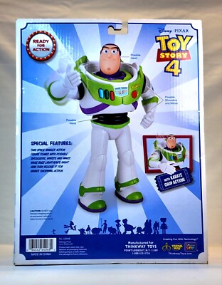 Disney Buzz Lightyear 12 Inch Talking Action Figure Toy Story 4
