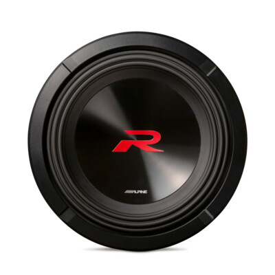 Alpine R2-W10D2, R Series 10'' Dual 2 Ohm Voice Coil Subwoofer