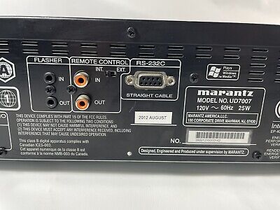 Marantz UD7007 Universal Player Super Audio SACD High-end Marantz UD7007 Universal Player Super Audio SACD High-end
