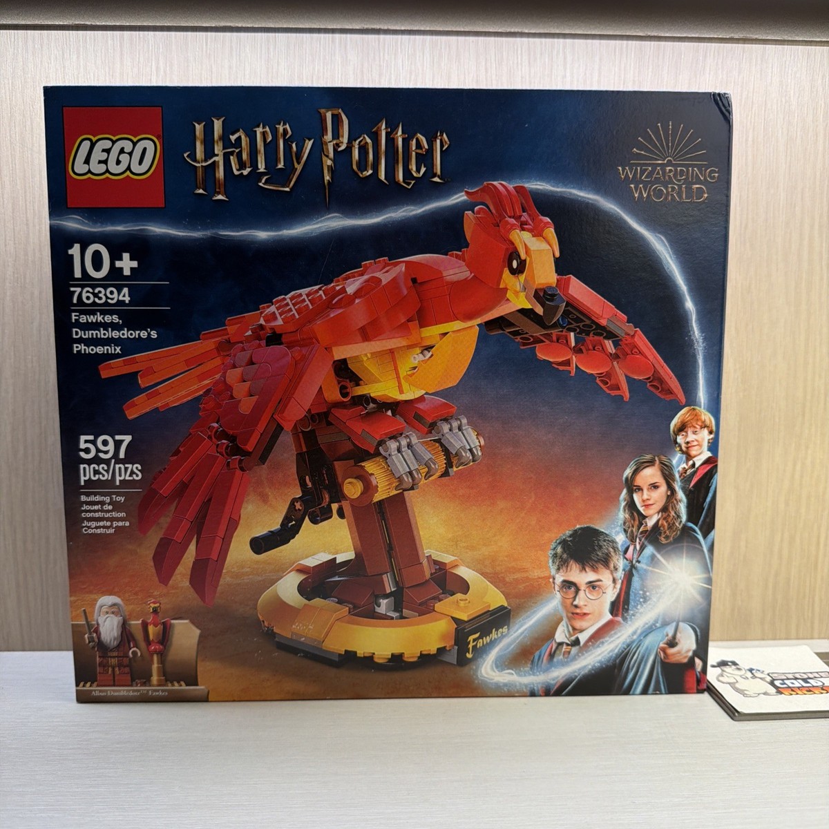 LEGO Harry Potter Fawkes, Dumbledore's Phoenix Set 76394, SEALED