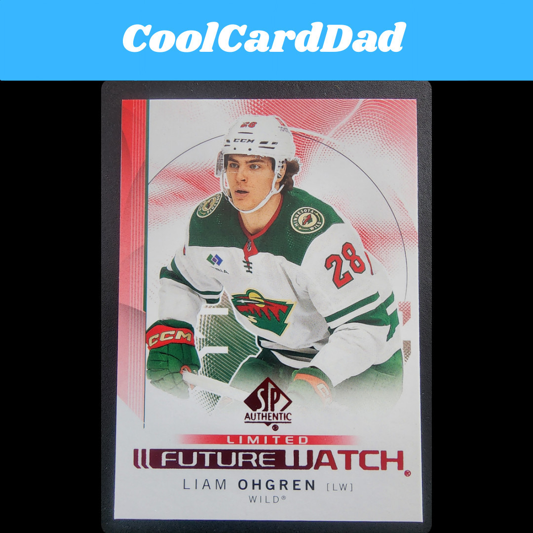 Liam Ohgren #143 2024-25 SP Authentic Hockey Future Watch Limited Auto Patch