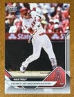 2025 Topps Now MLB #470 Mike Trout 1000 Career RBI Los Angeles Angels Card