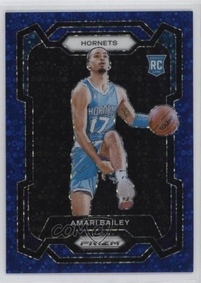 2023-24 Panini Prizm Fast Break Blue 11/150 Amari Bailey #162 Rookie RC 13c5