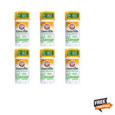 Essentials Natural Deodorant, Fresh, 2.5 Oz Pack of 6