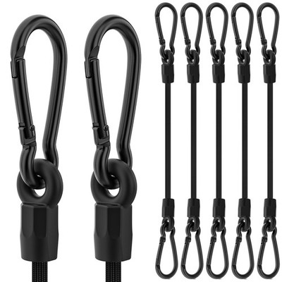 Bungee Cords with Hooks, Upgrade 48 inch Long Heavy Duty Outdoor Bungee Cords...