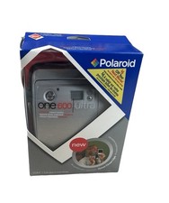 Vintage Polaroid One 600 Ultra Classic Instant Film Camera Tested Silver / Black