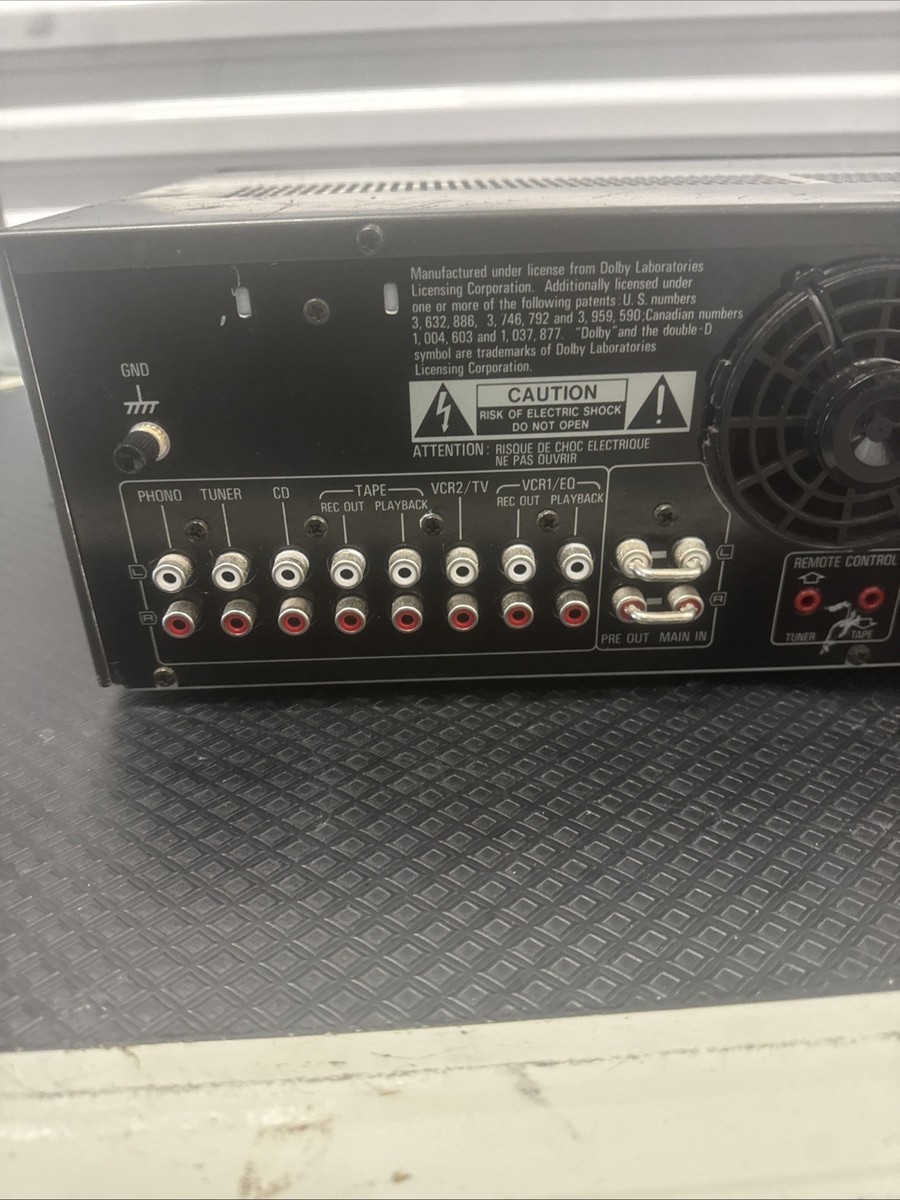 Technics Stereo Integrated Amplifier - Model SU-G91 | Untested