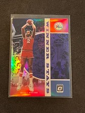 2019-20 Panini Donruss Optic Basketball Moses Malone Winner Stays Purple #13