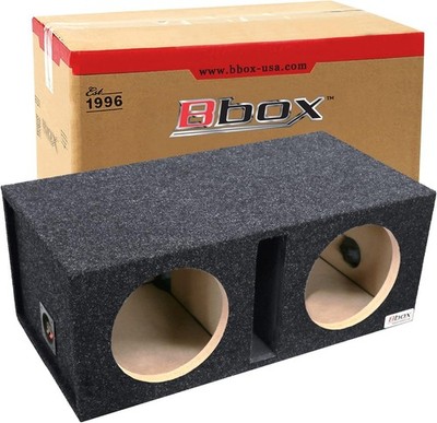 Bbox Dual 12 Inch Subwoofer Box – Ported Vented Enclosure – 35 Hz