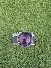 OLYMPUS OM-1 BLACK SLR Camera Body From Japan With E.Zuiko 135mm Lens